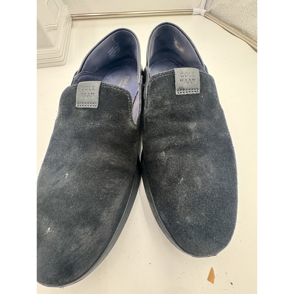Cole Haan Women's Shoes Black Suede Leather Grand.OS Slip-On  WO8648 Size 7B - Picture 9 of 9